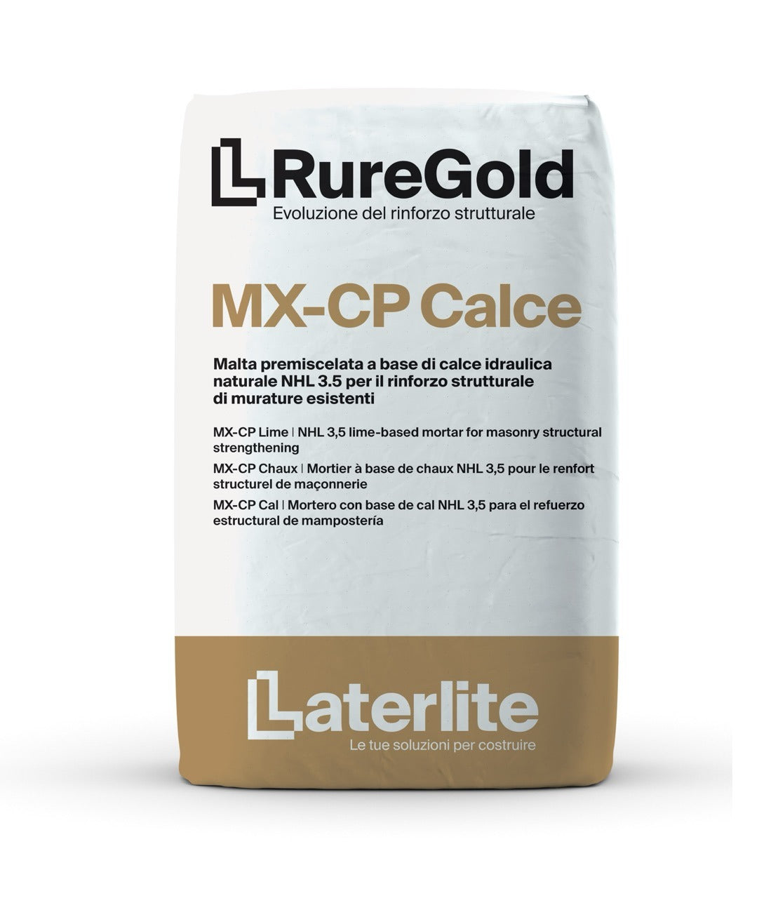 MX-CP Calce – Malta Strutturale M15 a Base di Calce Idraulica Naturale NHL 3.5