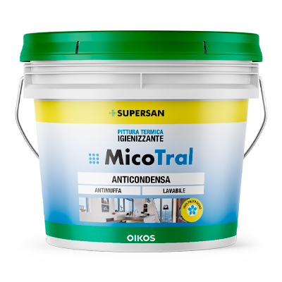 Micotral: Pittura Ecologica Anticondensa Igienizzante per Interni