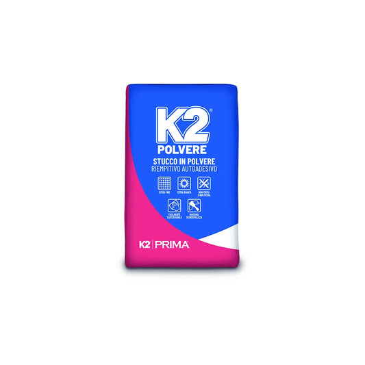 K2 Polvere - Stucco Extra Fine per Rasature e Preparazione Superfici
