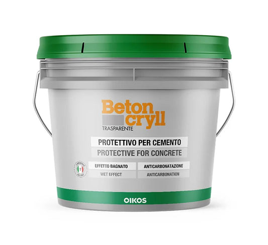 Betoncryll Trasparente – Protettivo Acrilico Effetto Bagnato per Calcestruzzo