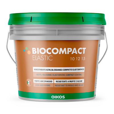 Biocompact Elastic Oikos – Rivestimento Elastico Spatolato a Spessore per Esterni e Interni