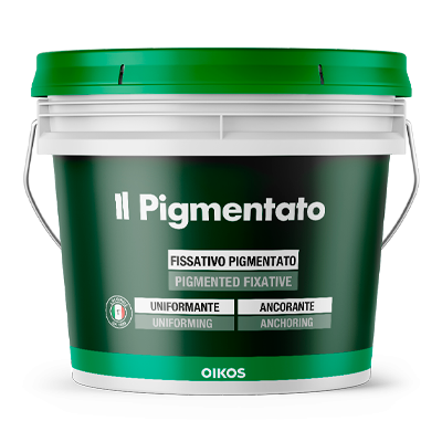 Il Pigmentato: Fondo Coprente Ancorante Colorato, Traspirante per Interni