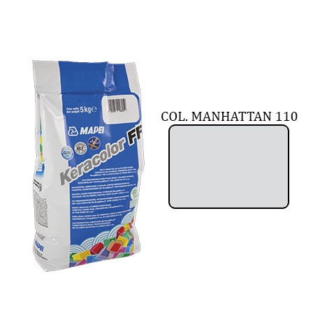 Mapei Keracolor FF 110 Manhattan 5 kg – Malta Cementizia Fughe