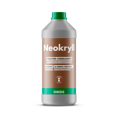 Neokryll: Fissativo Acrilico Trasparente ad Alta Penetrazione per Esterni