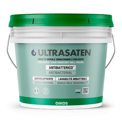 Ultrasaten: Smalto Murale Ecologico Antibatterico